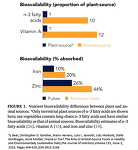 Bioverfügbarkeit wichtiger Nährstoffe aus tierischer und pflanzlichen Quellen